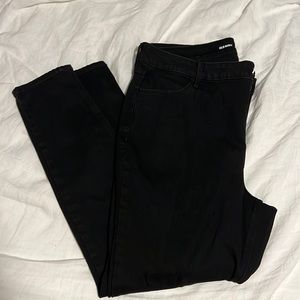 Old navy high rise super skinny jeans size 18